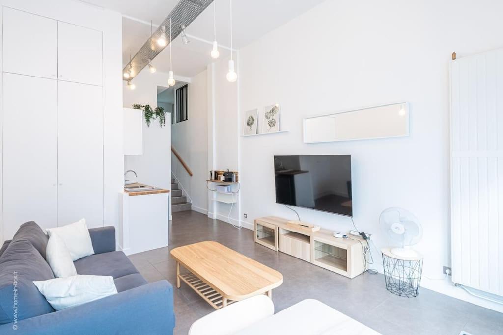 L'Atelier Loft-Invalides Tour Eiffel- 6 Pers-2 Chambres - Cosy Paris Bagian luar foto